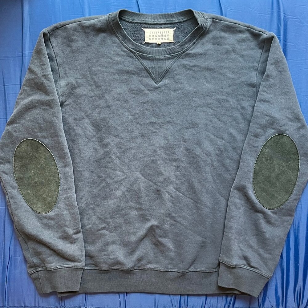 MAISON MARGIELA CLASSIC SWEATSHIRT - NAVY - SMALL